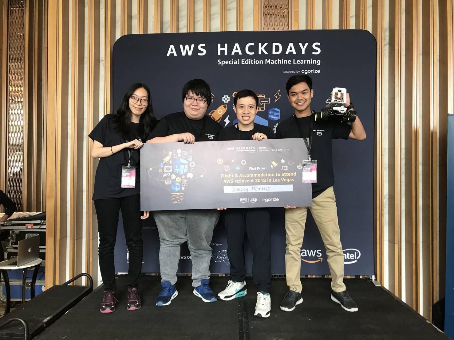 sunday-ins-thailand-aws-hackdays-winner