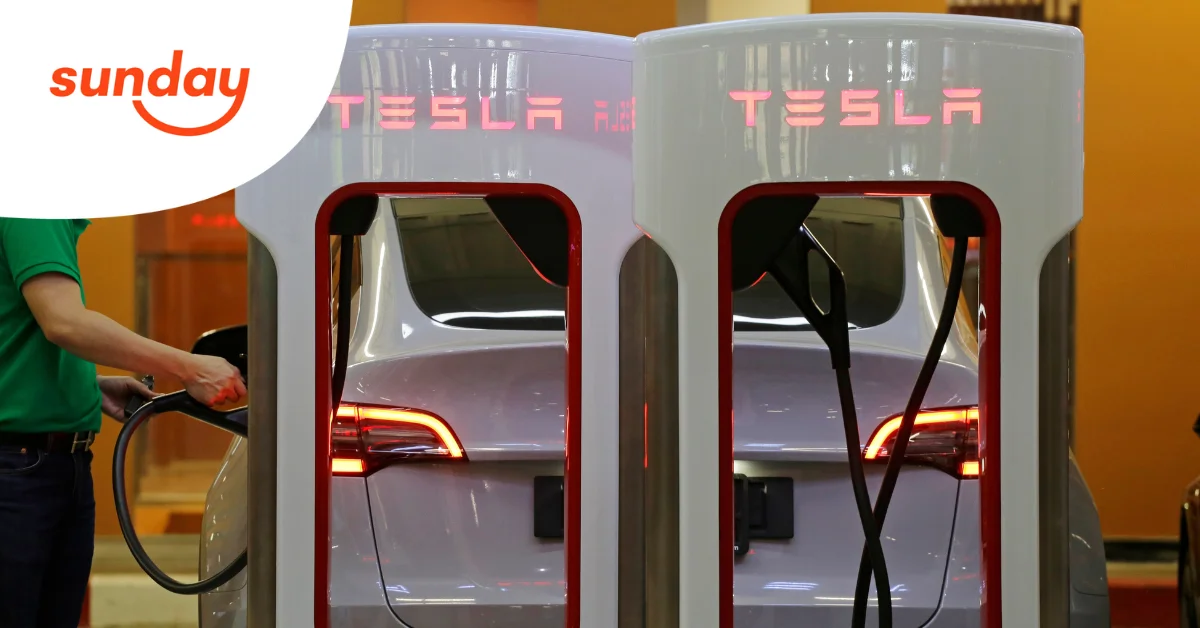 จุดชาร์จรถยนต์ไฟฟ้า-EV-Tesla-EV-supercharger-ทื่-Centralworld-1