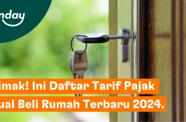 Pajak jual beli rumah dan biaya administrasi dibedakan untuk penjual dan pembeli.